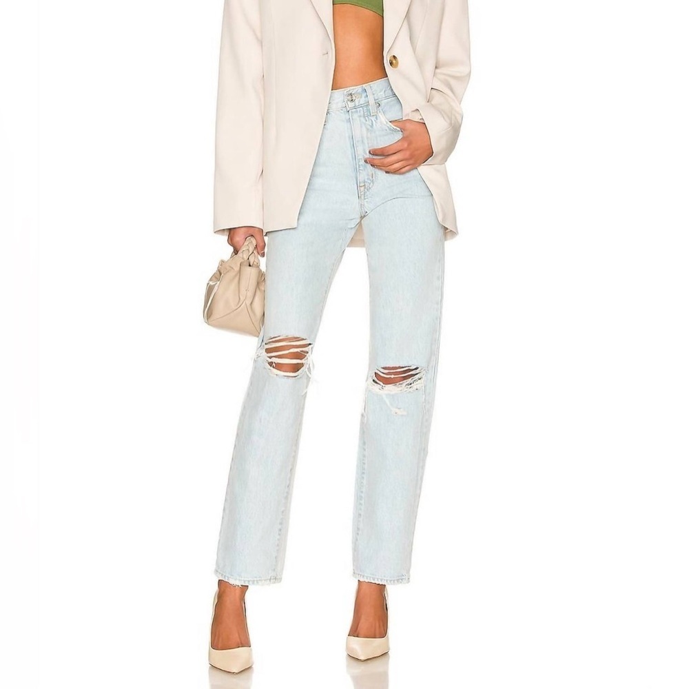 SLVRLAKE • London High Rise Straight Jeans
